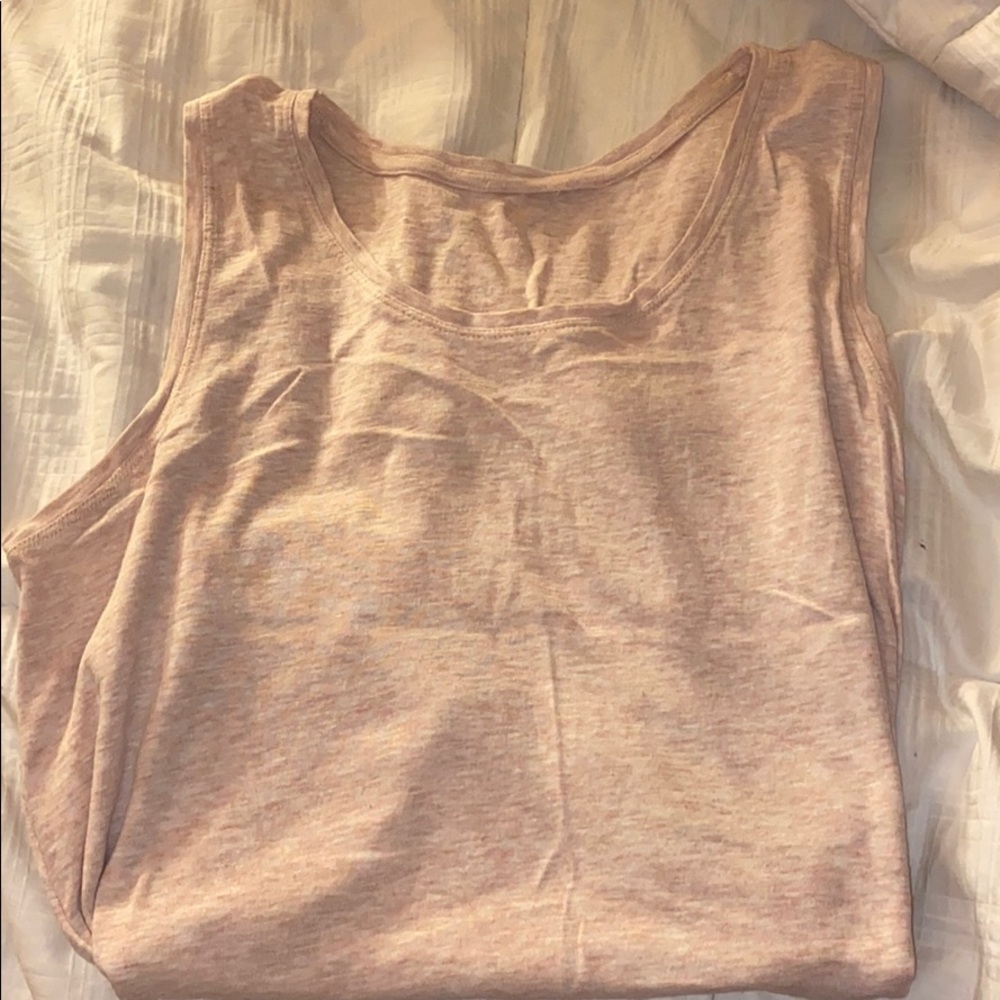 Light Pink Muscle Tank